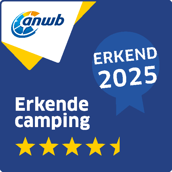 ANWB 4½-Sterne-Zertifizierung für hochwertiges Camping auf dem Horsens City Camping - Erkende camping